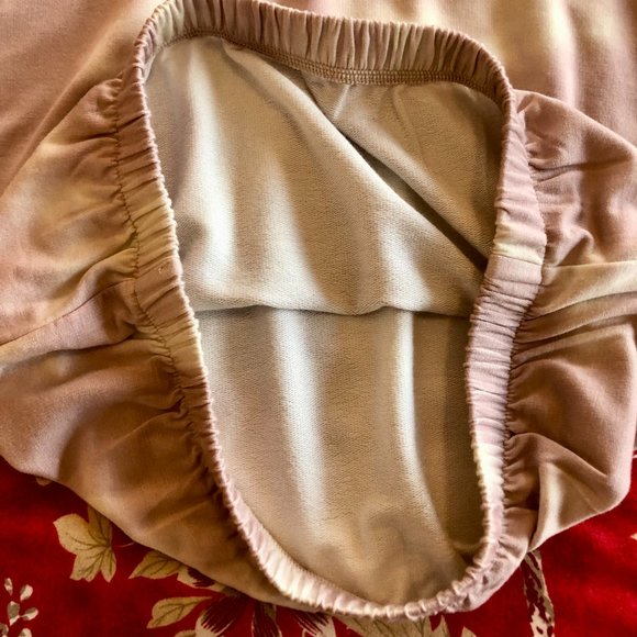 *NWT* Express Tie Dye Pink & Cream Short Sleeve Bubble Sweatshirt - Size XS-XXS - Picture 12 of 16